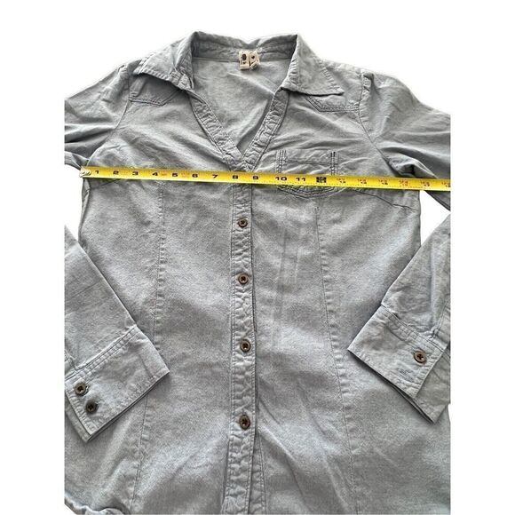 Girl Krazy kids chambray Long sleeve shirt size S - Picture 6 of 9